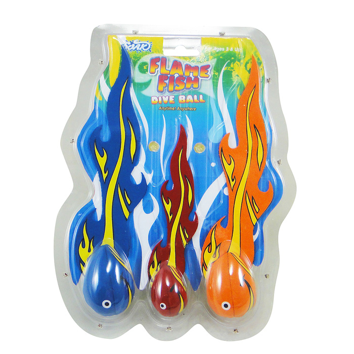 DIVE TRAINNING AN0517FLAME FISH DIVE BALL YOSEM (SIXTY NINE